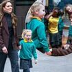 Princess of Wales walks hand-in-hand with primary school pupil as she heads into the National Portrait Gallery on a bus to learn about social and emotional skills