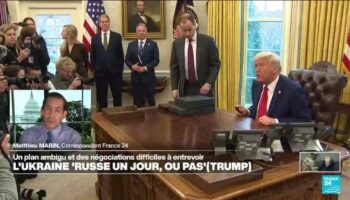 Propos de Trump sur l'Ukraine : "On a l'impression de le regarder jouer à Monopoly"