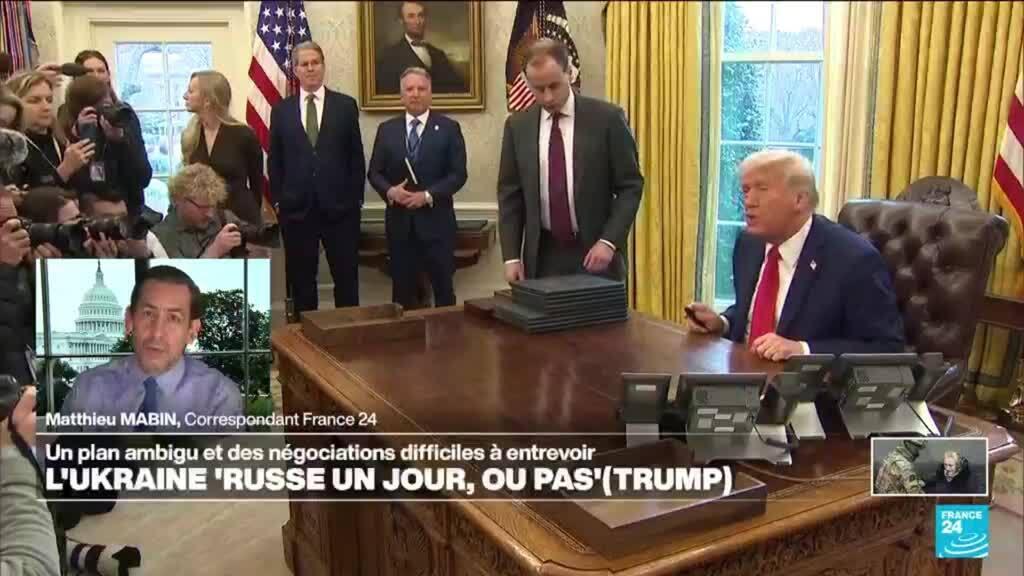 Propos de Trump sur l'Ukraine : "On a l'impression de le regarder jouer à Monopoly"