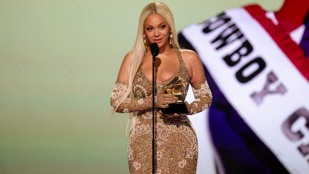 "Queen B" sacrée aux Grammy Awards avec le prix de l'album de l'année