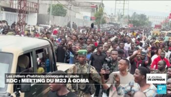 RD Congo : meeting du M23 à Goma, qui s'empare de la cité de Nyabibwe