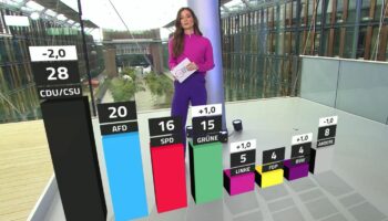 RTL/ntv-Trendbarometer: Umstrittene Abstimmung schadet der CDU – Linke und Grüne legen zu