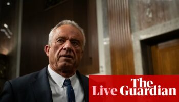 Senate expected to vote on RFK’s bid to be health secretary – US politics live