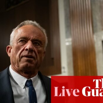 Senate expected to vote on RFK’s bid to be health secretary – US politics live