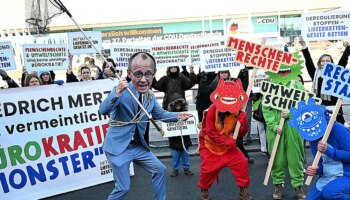 Socialdemócratas y Verdes atizan la calle contra un acercamiento a la AfD que la CDU niega