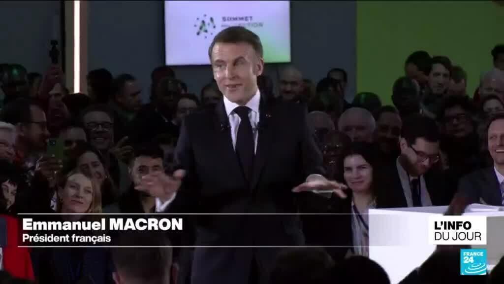 Sommet sur l'IA : "Plug, baby, plug" : Macron tacle Trump sur les énergies fossiles