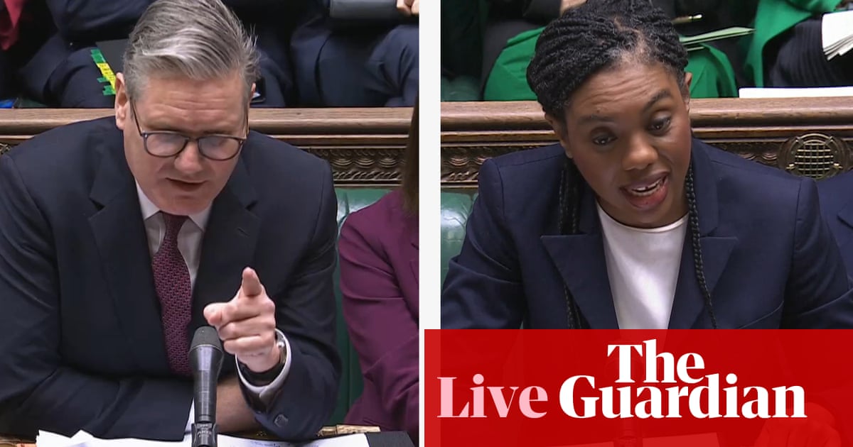 Starmer ‘not telling truth’ over Gaza family asylum decision, claims Badenoch, after PMQs clash – UK politics live