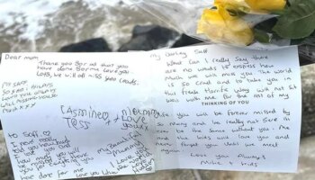 Suffolk beach death tragedy as grieving kids pen heartbreaking goodbye card to 'mummy'