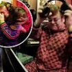 Tantrum... but no tiara! Sir Elton John, 77, has a furious meltdown, clashes with producer and brands recording sessions a 'f**ing NIGHTMARE' in shocking video filmed while tetchy pop legend  worked on his latest album