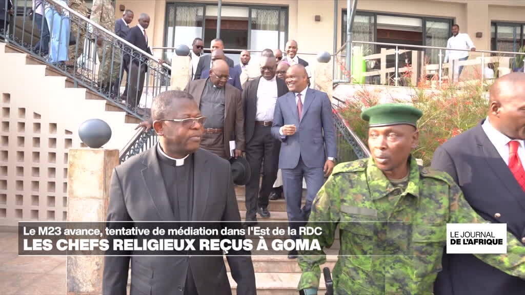 Tentative de médiation dans l'Est de la RDC : les chefs religieux reçus à Goma