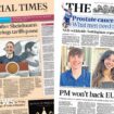 The Papers:  'Markets rebound' and 'crawling back to EU'