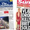 The Papers: 'Vlad's drone kills Brit boy' and 'fears of global trade war'