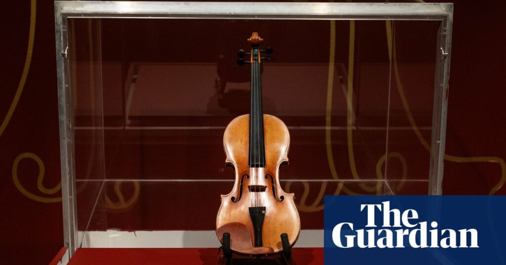 Three-hundred-year-old Stradivarius violin sells for $11m in New York