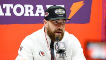 Travis Kelce hopes to match Taylor Swift’s ‘energy’ in Super Bowl ‘three-peat’ quest