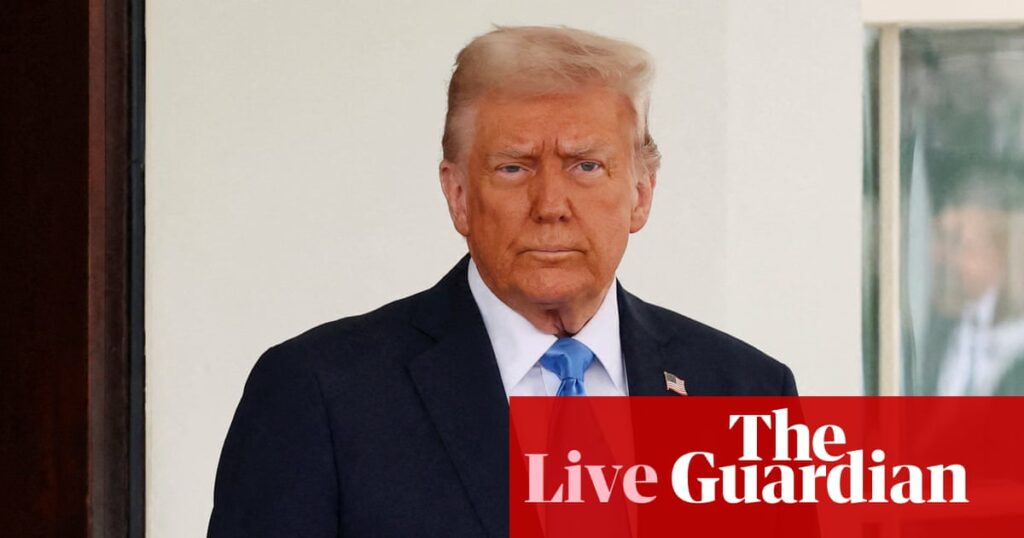 Trump decries ‘political judges’ amid court setbacks as he attempts to upend federal government – live