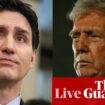 Trump to pause Canada tariffs for at least 30 days as China levies set to take effect on Tuesday – live