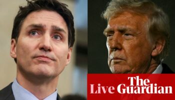 Trump to pause Canada tariffs for at least 30 days as China levies set to take effect on Tuesday – live