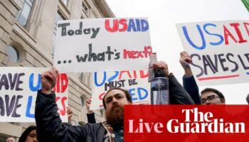 Trump’s gutting of USAid to face further court challenges – US politics live