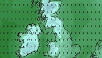 UK snow: Exact time 34 cities across UK to be covered revealed in new weather maps