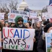 Unions sue Trump administration over attack on USAID