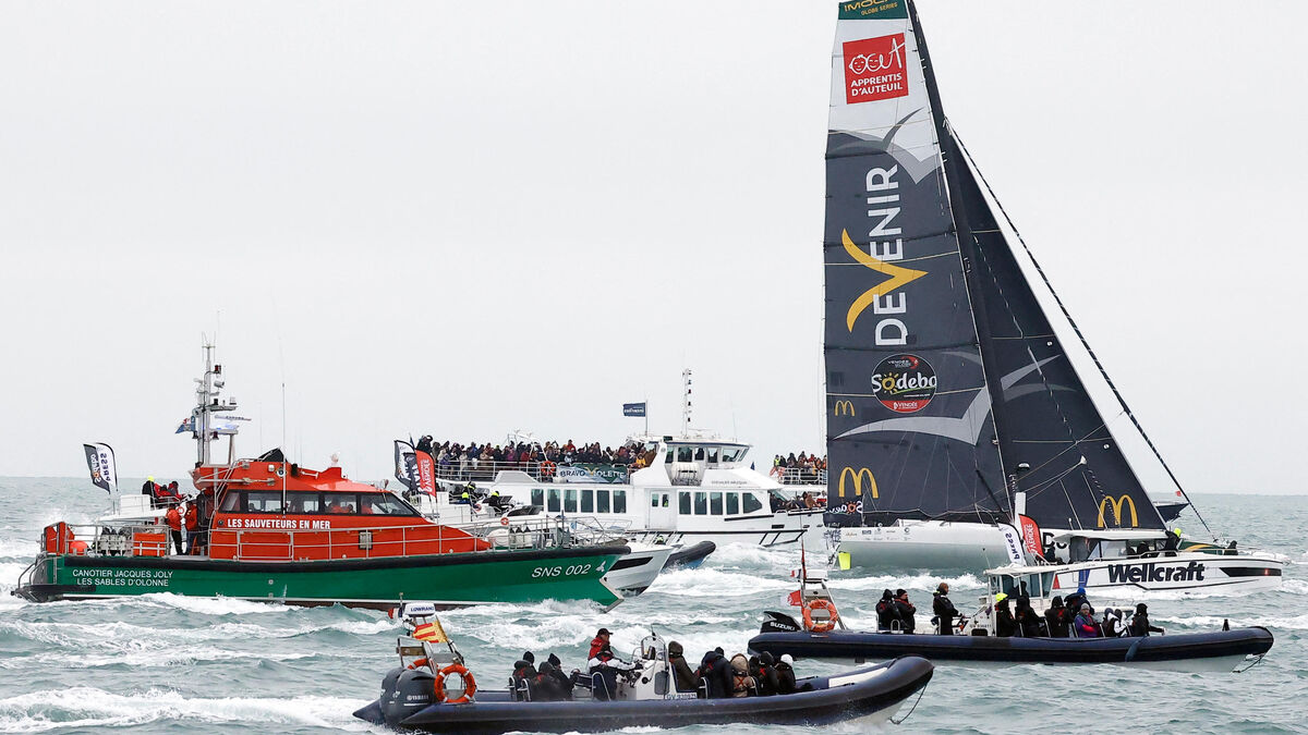 Vendée Globe : 25e à 23 ans… la belle et émouvante arrivée de Violette Dorange aux Sables-d’Olonne ce dimanche