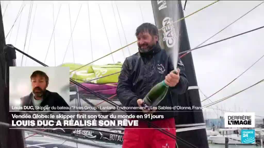 Vendée Globe : Louis Duc a réalisé son rêve et a achevé son tour du monde