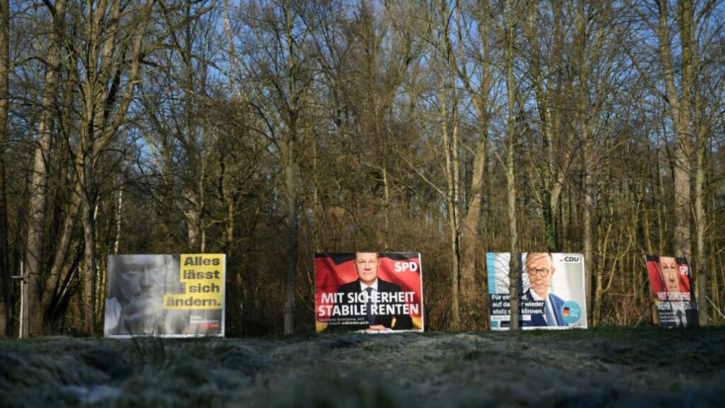 Wahlplakate in Lünen